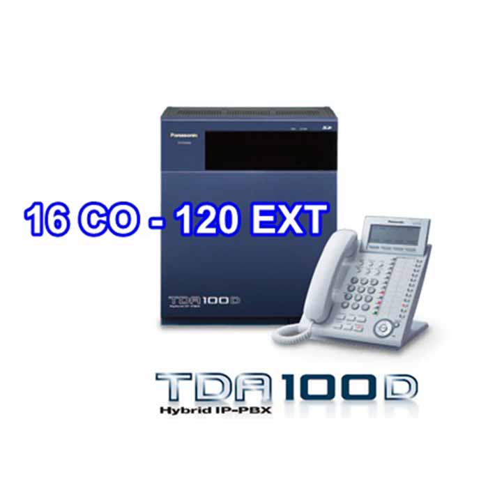 Tổng đài PANASONIC KX-TDA100D-16-120